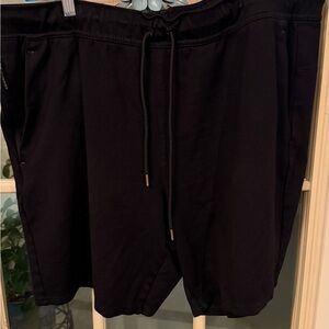Men's Black Athletic Shorts